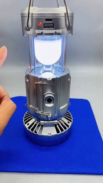 Solar Rechargeable Camping Fan